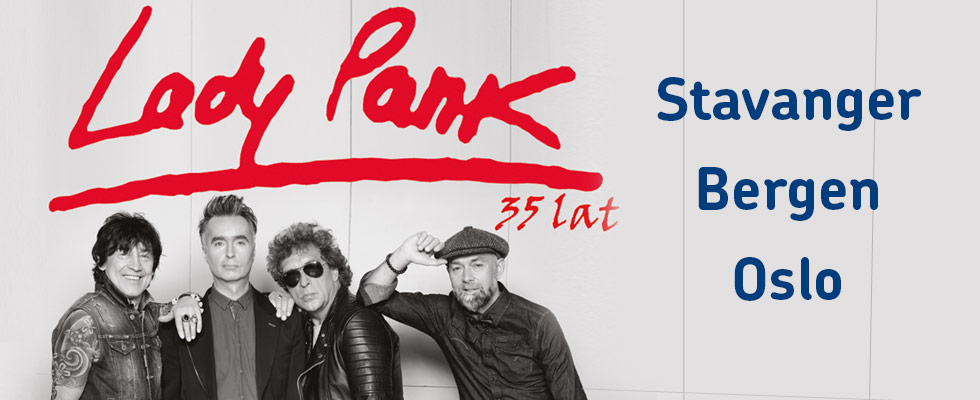 Legendarny zespół Lady Pank zawita w Norwegii! 10-13.11.2016