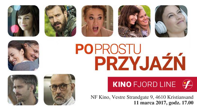 Seans filmu "Po prostu przyjaźń" w Kristiansand