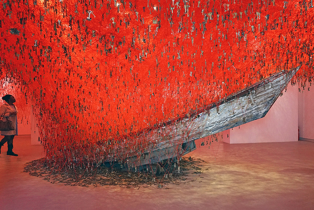 Wystawa Chiharu Shiota - Direction
