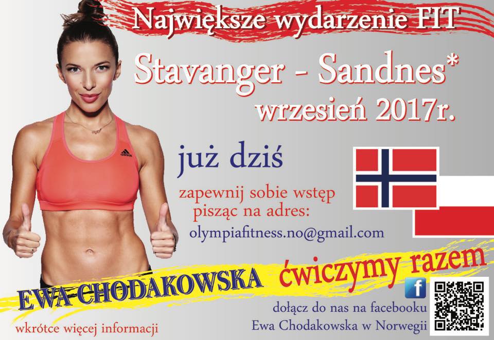 Ewa Chodakowska w Norwegii