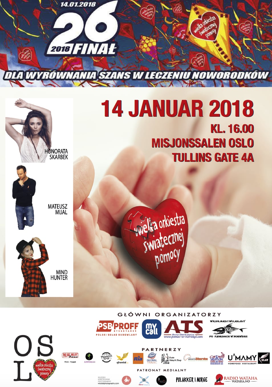 26. Finał WOŚP w Oslo