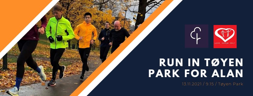 Bieg dla Alana w Tøyen Park