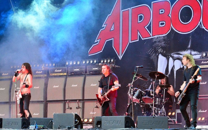Koncert Airbourne w Bergen