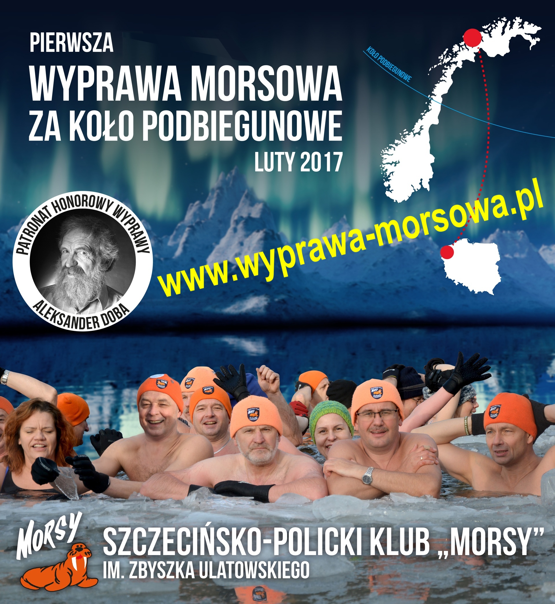 Kąpiele polskich morsów Oslo i Trømso