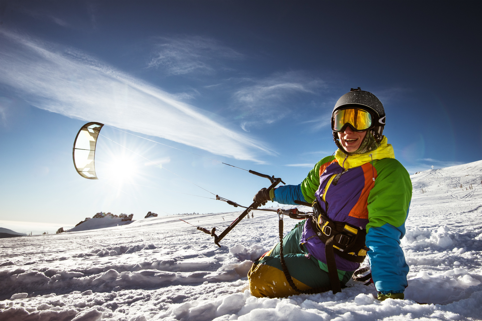 Red Bull Ragnarok - śnieżny wyścig snowkitingowy