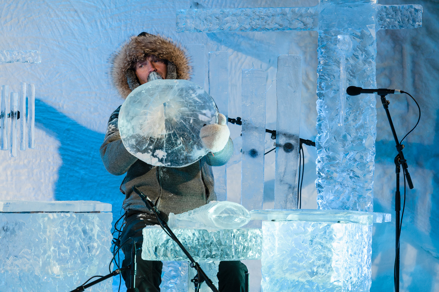 Festiwal muzyki lodowej w Geilo