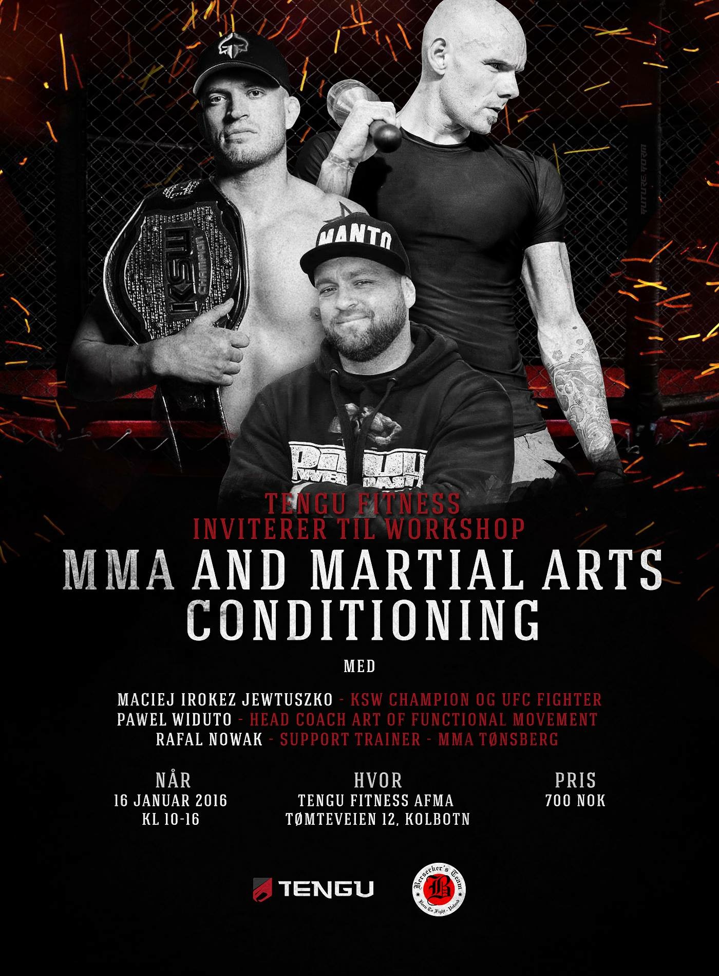 Tengu Fitness zaprasza na warsztaty MMA i treningu funkcjonalnego