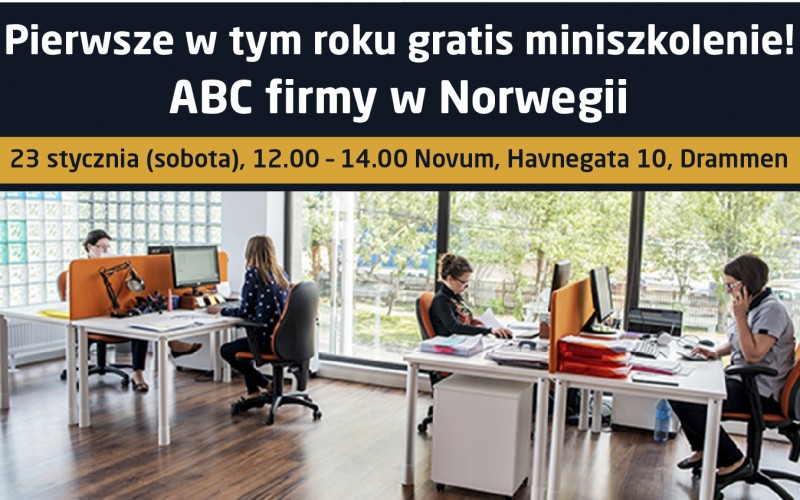 Darmowe szkolenie ABC firmy w Norwegii