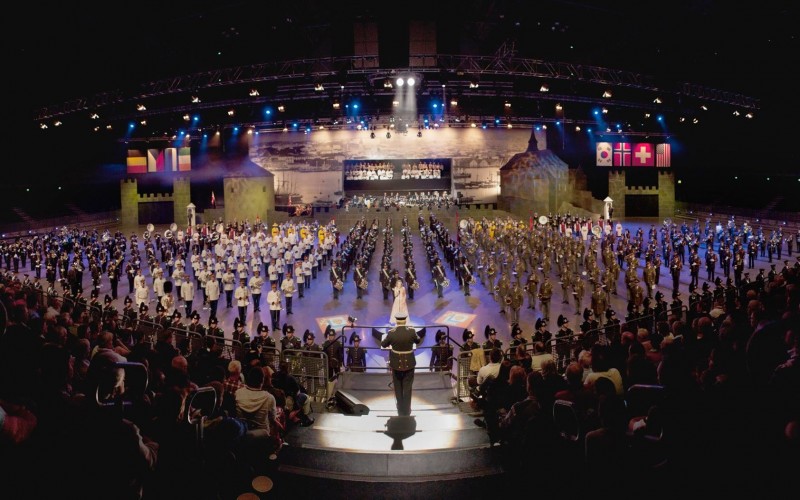 Norsk Militær Tattoo - koncert orkiestr wojskowych