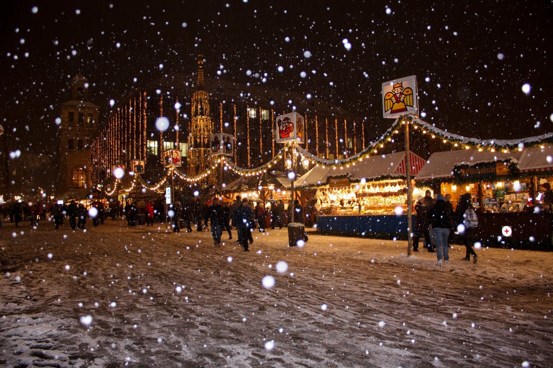 Jarmark świąteczny w Røros
