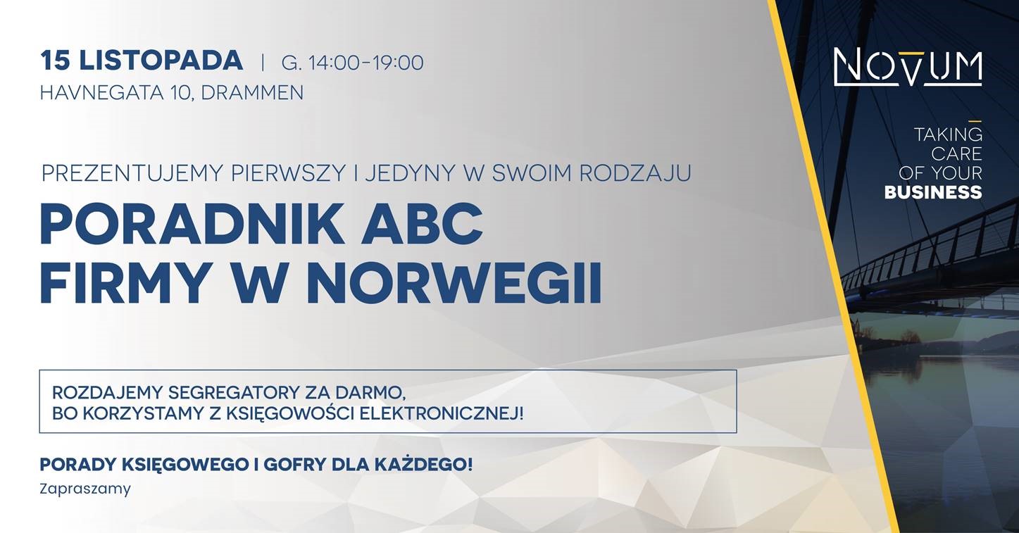 Prezentacja przewodnika dla przedsiębiorców w Norwegii
