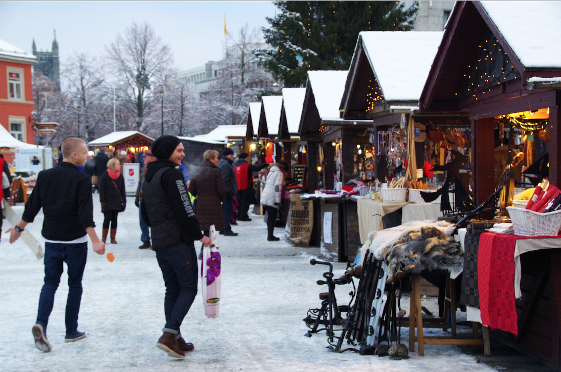 Jarmark świąteczny w Trondheim