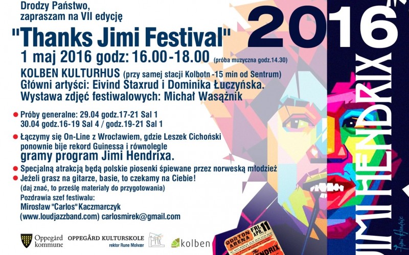 Siódma edycja „Thanks Jimi Festival”!