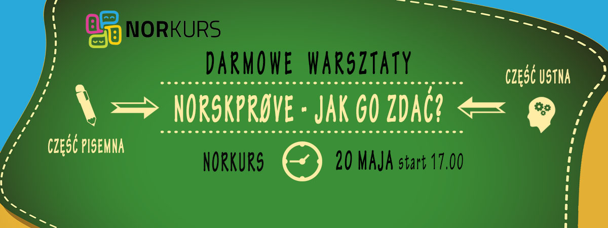 Darmowe warsztaty "Norskprøve -jak zdać?"