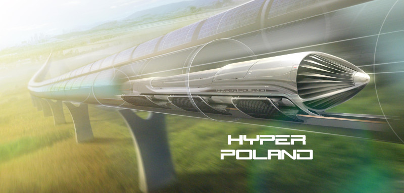 Wizualizacja kapsuły Hyperpoland.