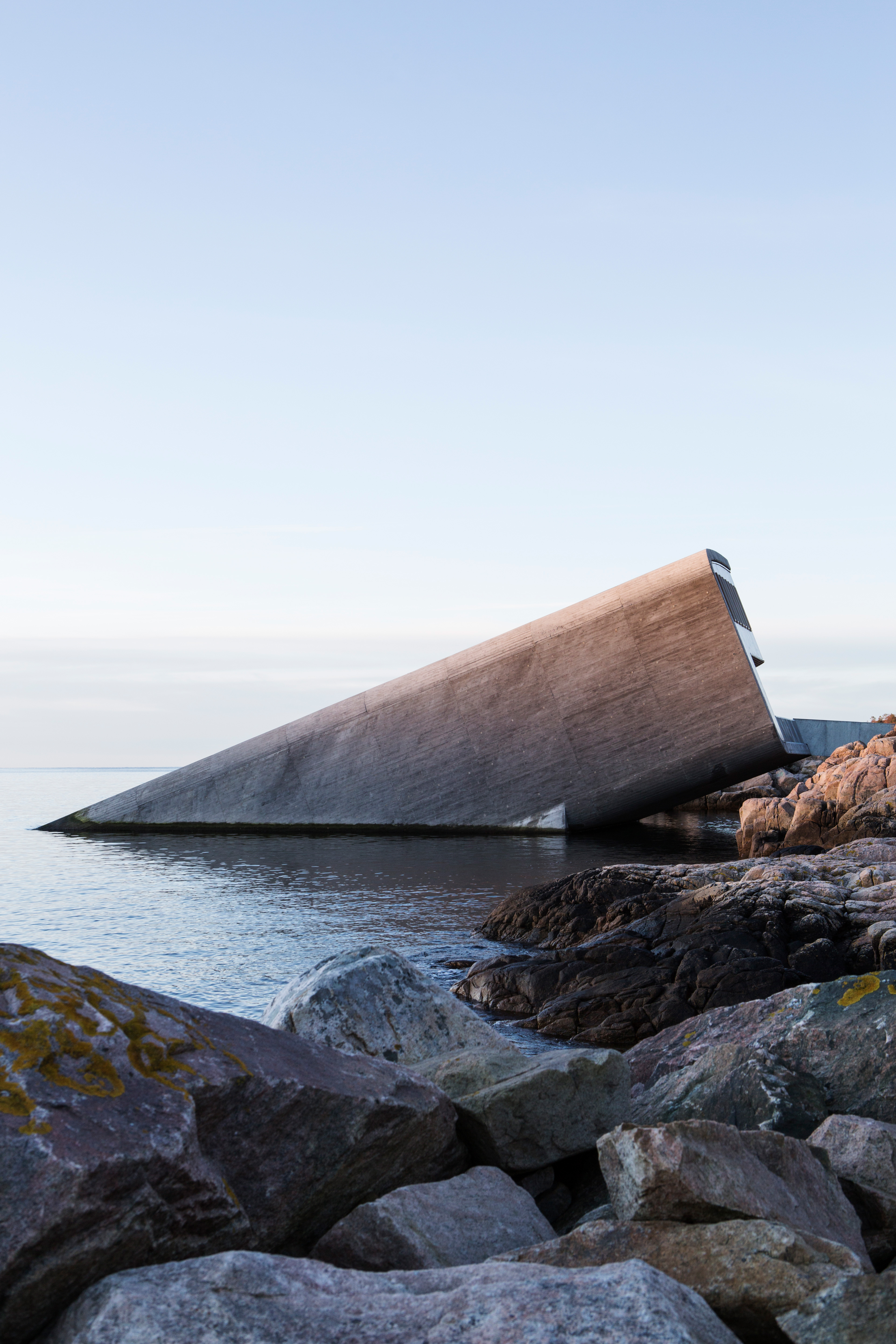 Restauracja Under w Norwegii.