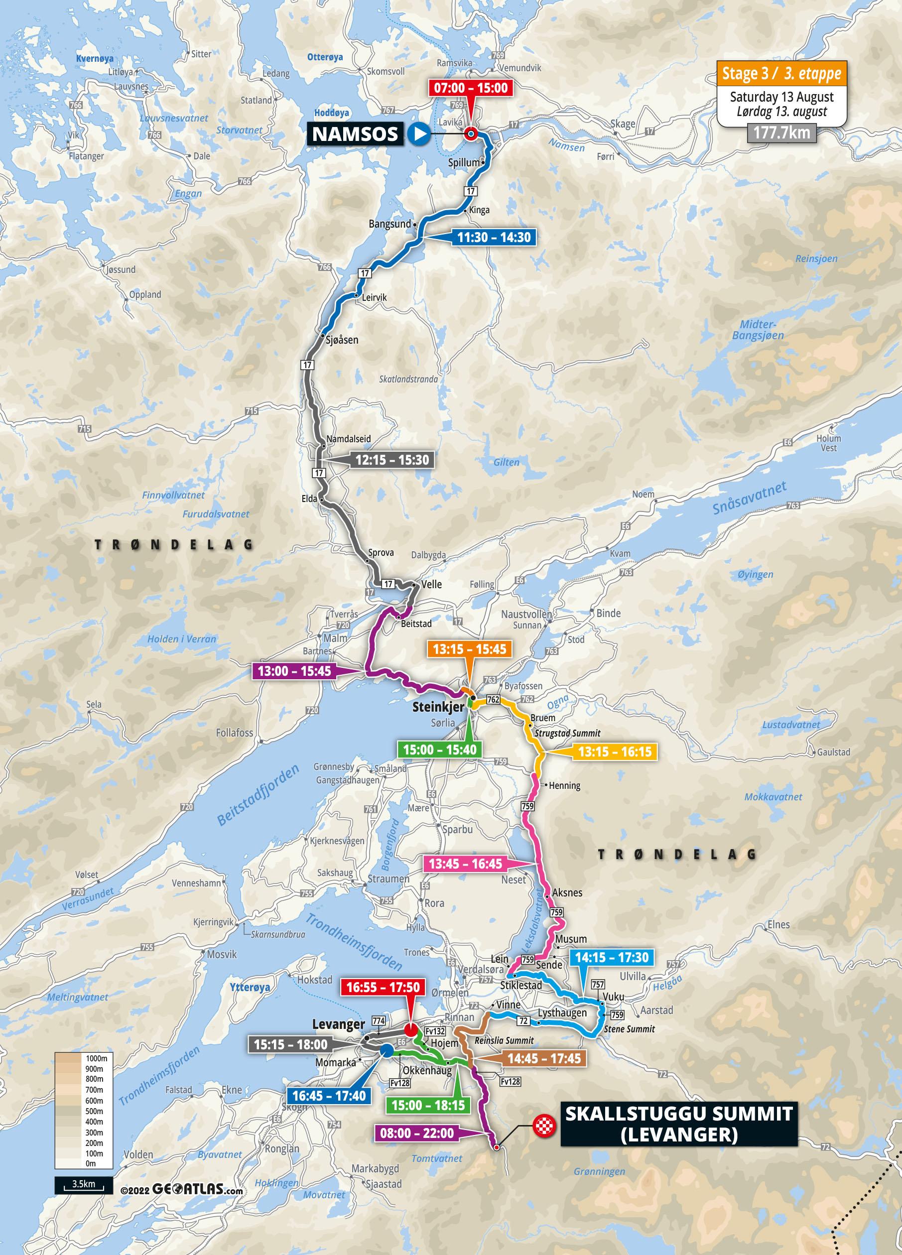 Mapa etapu 3