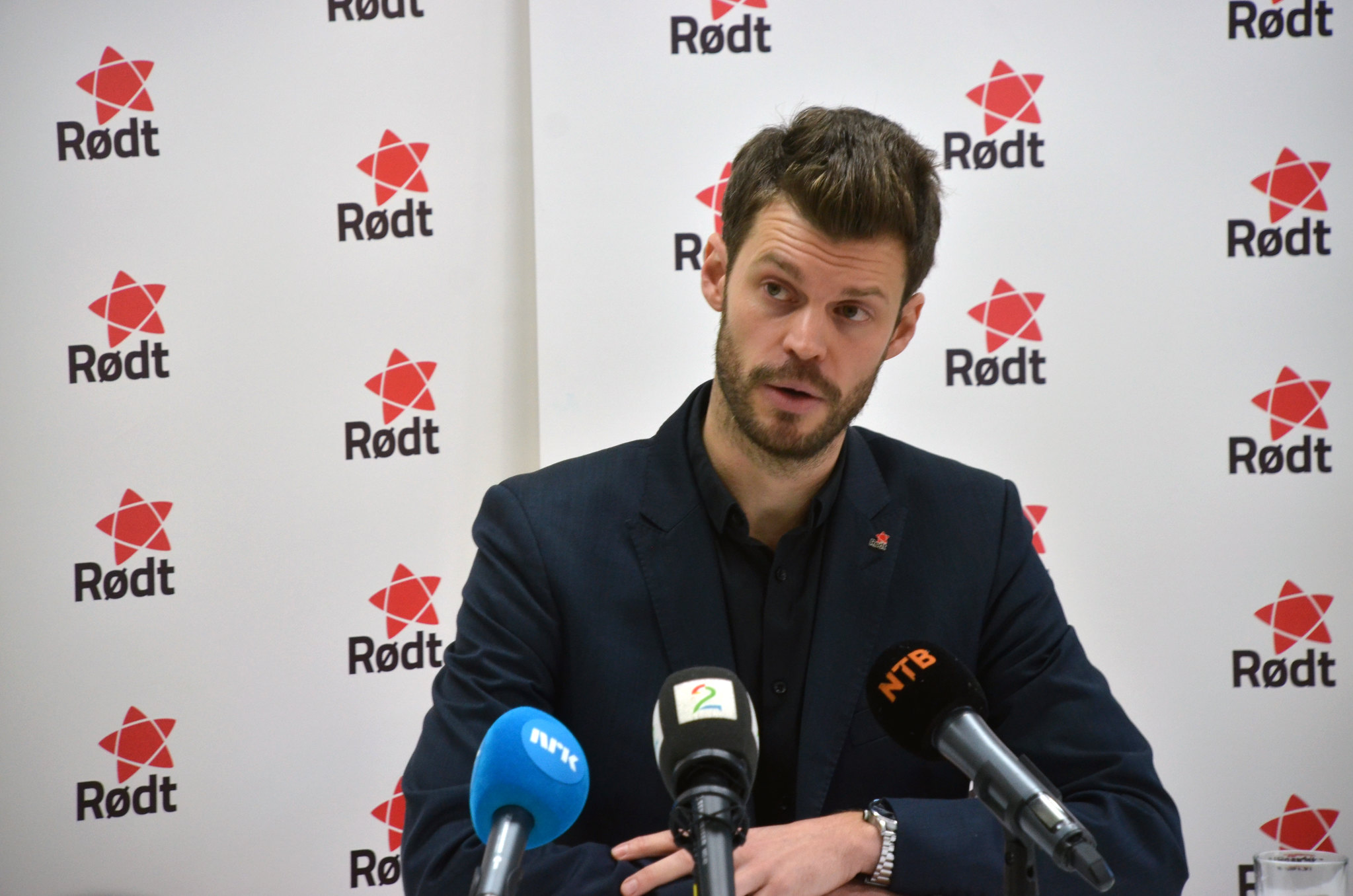 Lider Rødt Bjørnar Moxnes.