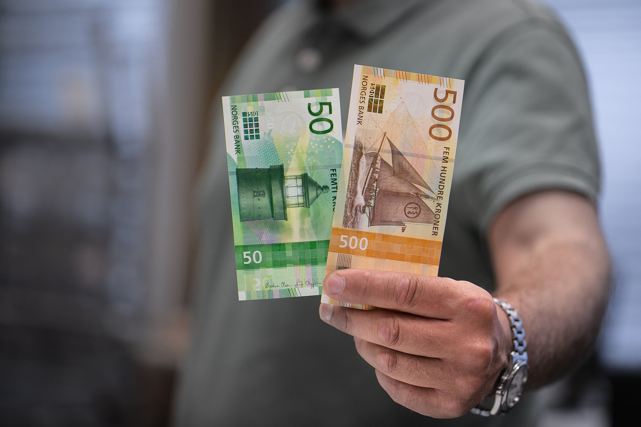 Tak wyglądają nowe banknoty. 