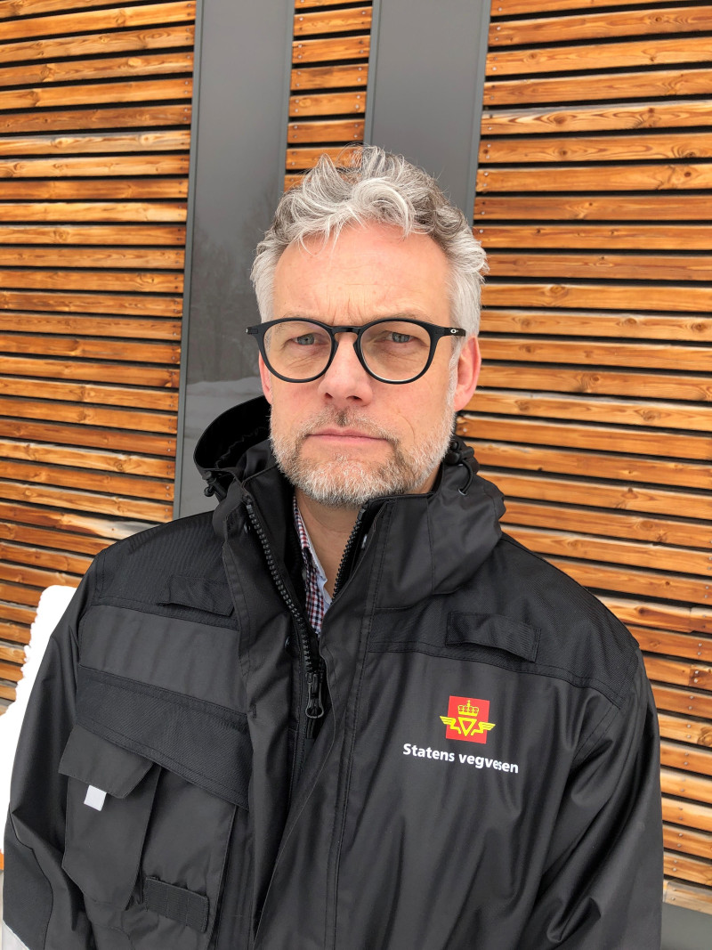Kjetil Wigdel z Zarządu Dróg i Autostrad
