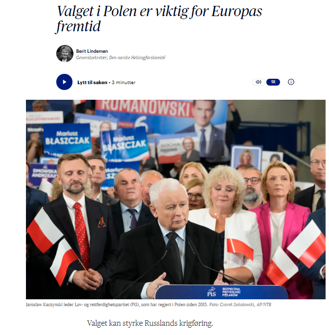 Lindeman skrytykowała rząd PiS za konfliktowanie Polski z UE, podważanie niezależności sądów oraz negatywne zmiany w kodeksie wyborczym oraz wykorzystanie wojny w Ukrainie w celach politycznych.