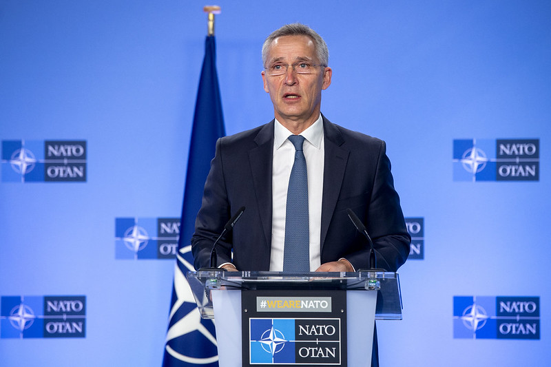 Od kilku tygodni głównym zadaniem Jensa Stoltenberga jest monitorowanie eskalacji konfliktu pomiędzy Rosją i Ukrainą.