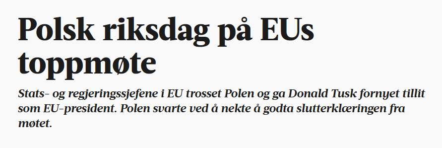 Chaos na szczycie EU