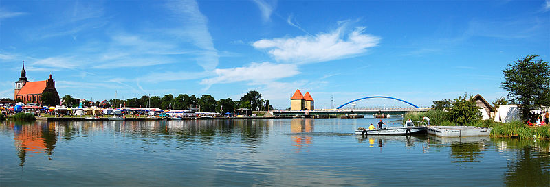 Jedna z panoram wyspy Wolin.