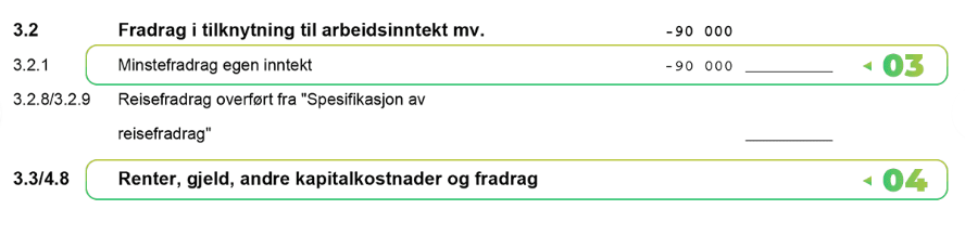Skattemelding.