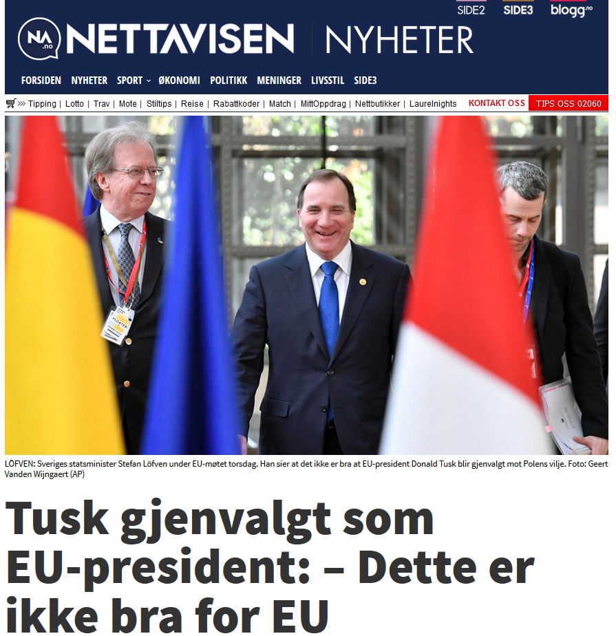 Tusk ponownie wybrany na przewodniczącego EU: - To niedobrze dla Europy
