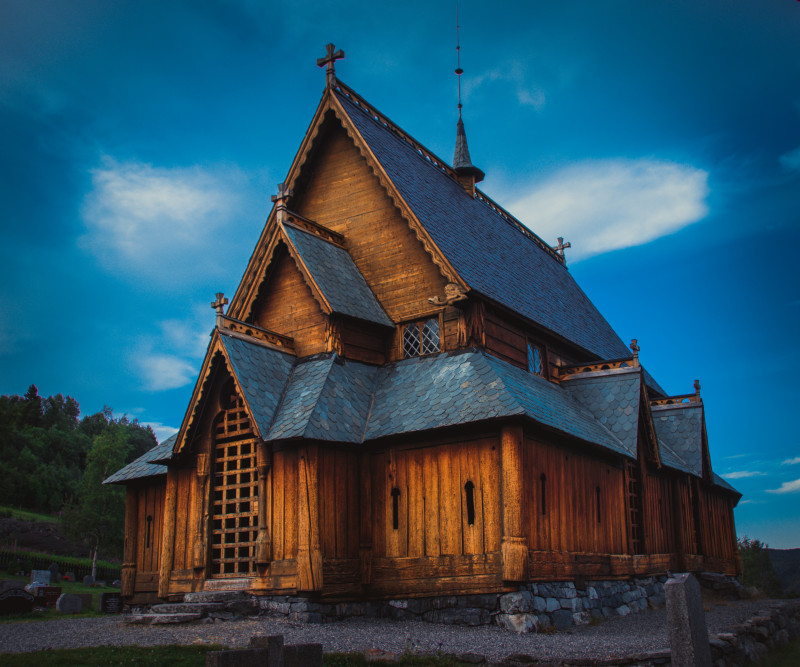 Kościół Reinli w Norwegii.