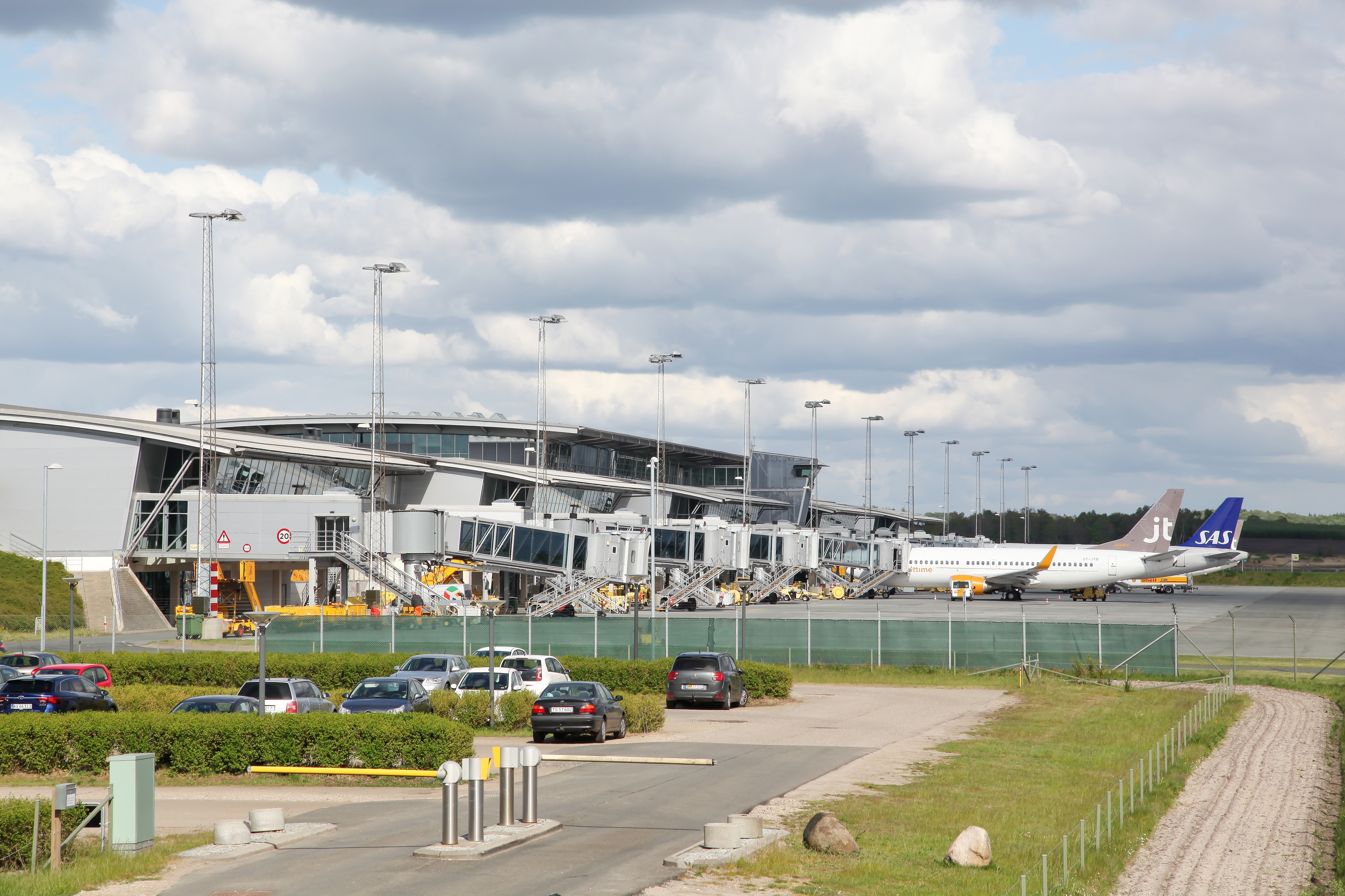 Billund to drugie największe lotnisko wDanii.