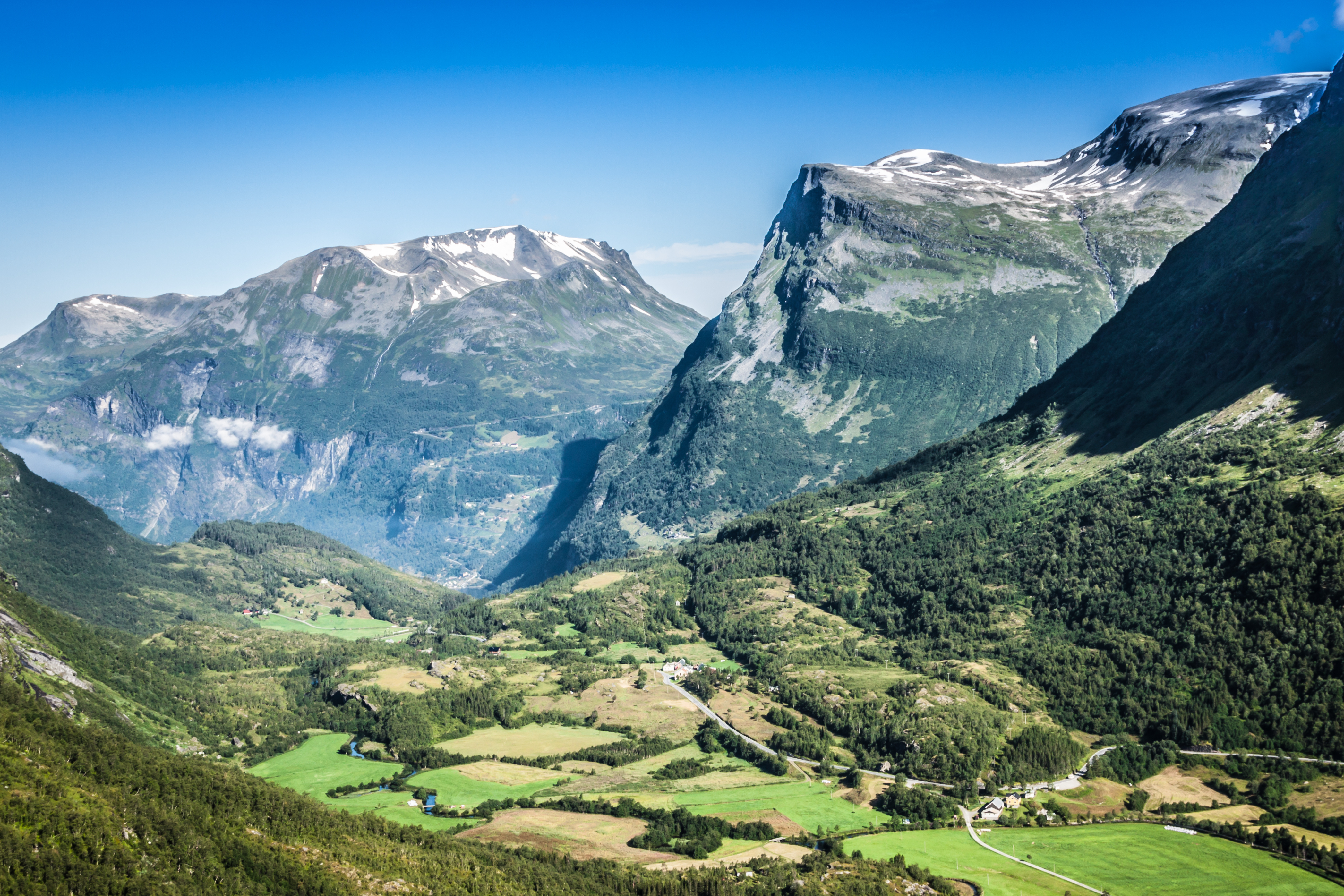 Górski widok w Jotunheimen.