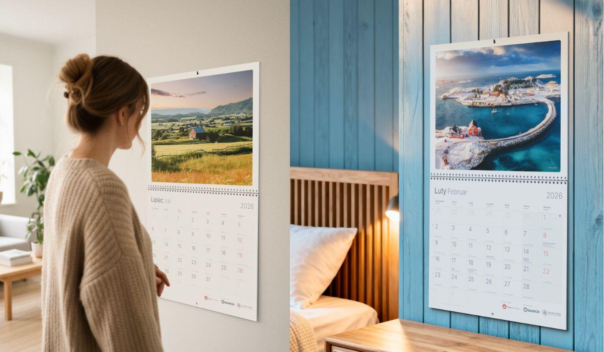 Kalendarz na 2026 rok już wkrótce może ozdobić Twoje wnętrze