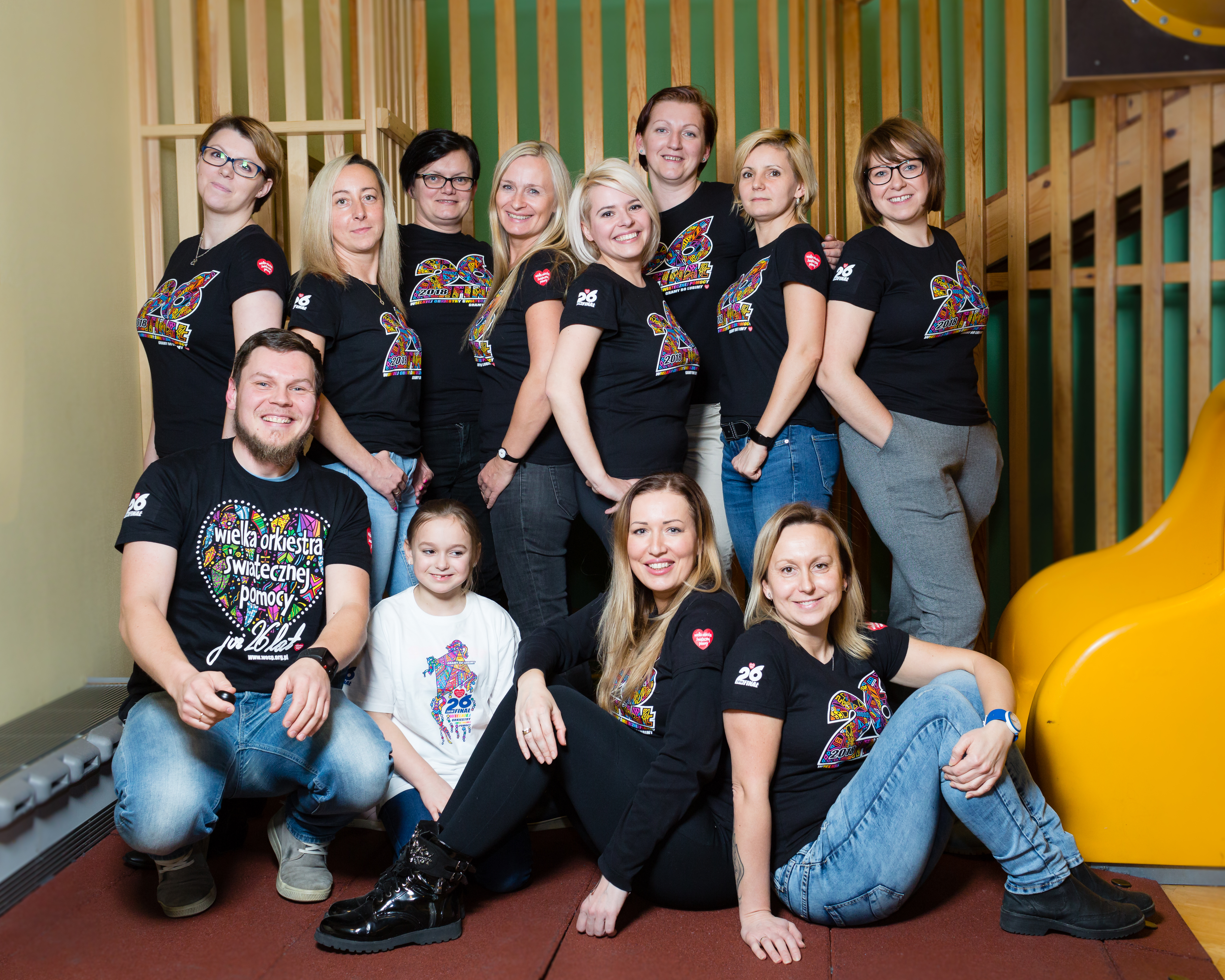 Wolontariusze ze sztabu w Haugesund
