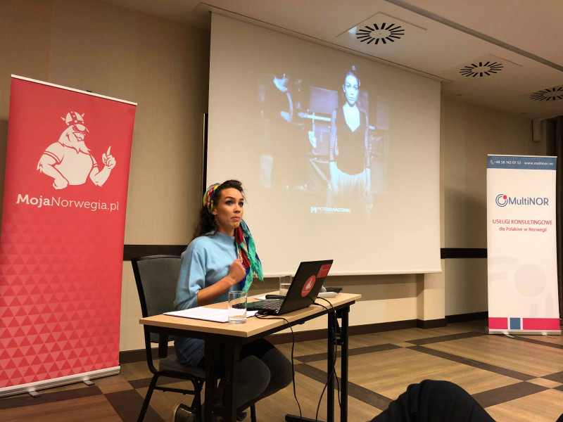 Vilde Valldal Johannessen - tancerka, aktorka i choreografka z Norwegii, prowadząca w Gdyni Teatr Komedii Valldal.