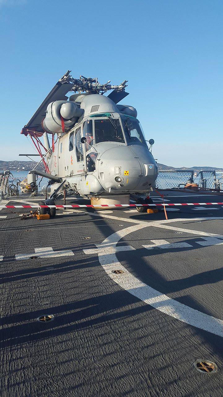 Kaman SH-2G na pokładzie ORP Kościuszko
