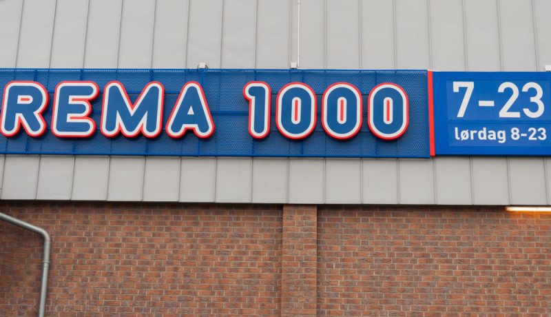 Rema 1000 to obok Kiwi i Coop najpopularniejszy supermarket w Norwegii.