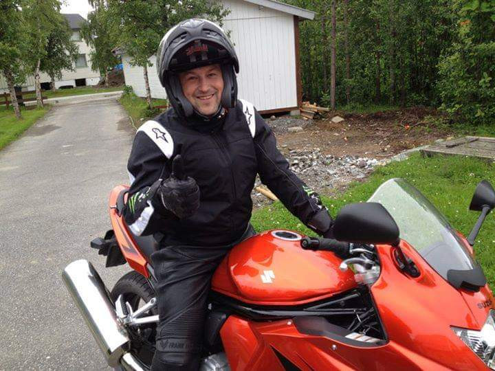 Motor był marzeniem Wojtka, które udało mu się spełnić dzięki przeprowadzce do Norwegii.