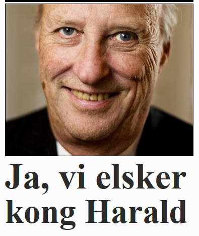 Tak, kochamy króla Haralda