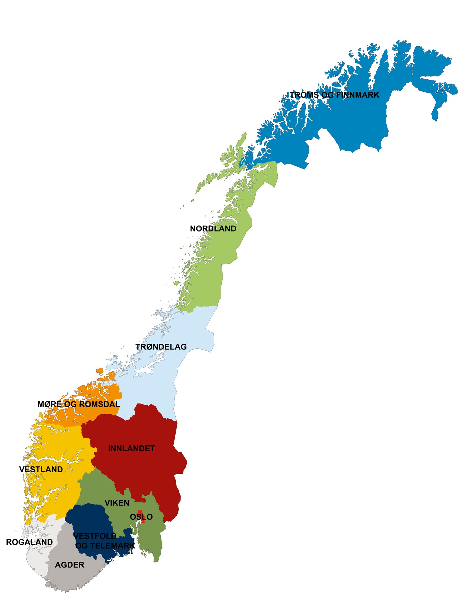 Mapa gmin i okręgów