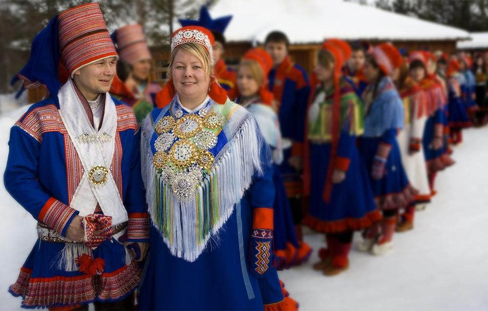 Samski ślub w Karasjok.