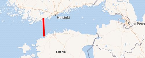 W niedzielę uszkodzeniu uległ Balticconnector – dwukierunkowy gazociąg o długości 77 km, łączący sieć gazową w Finlandii i Estonii.