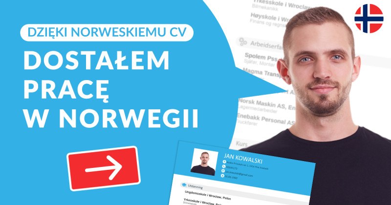 Z Dobrym Cv łatwiej O Nową Pracę W Norwegii Podpowiadamy Jak Je