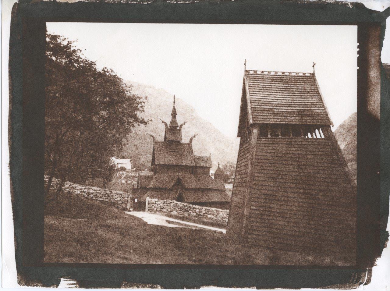 Stavkirke w Borgund - Norwegia