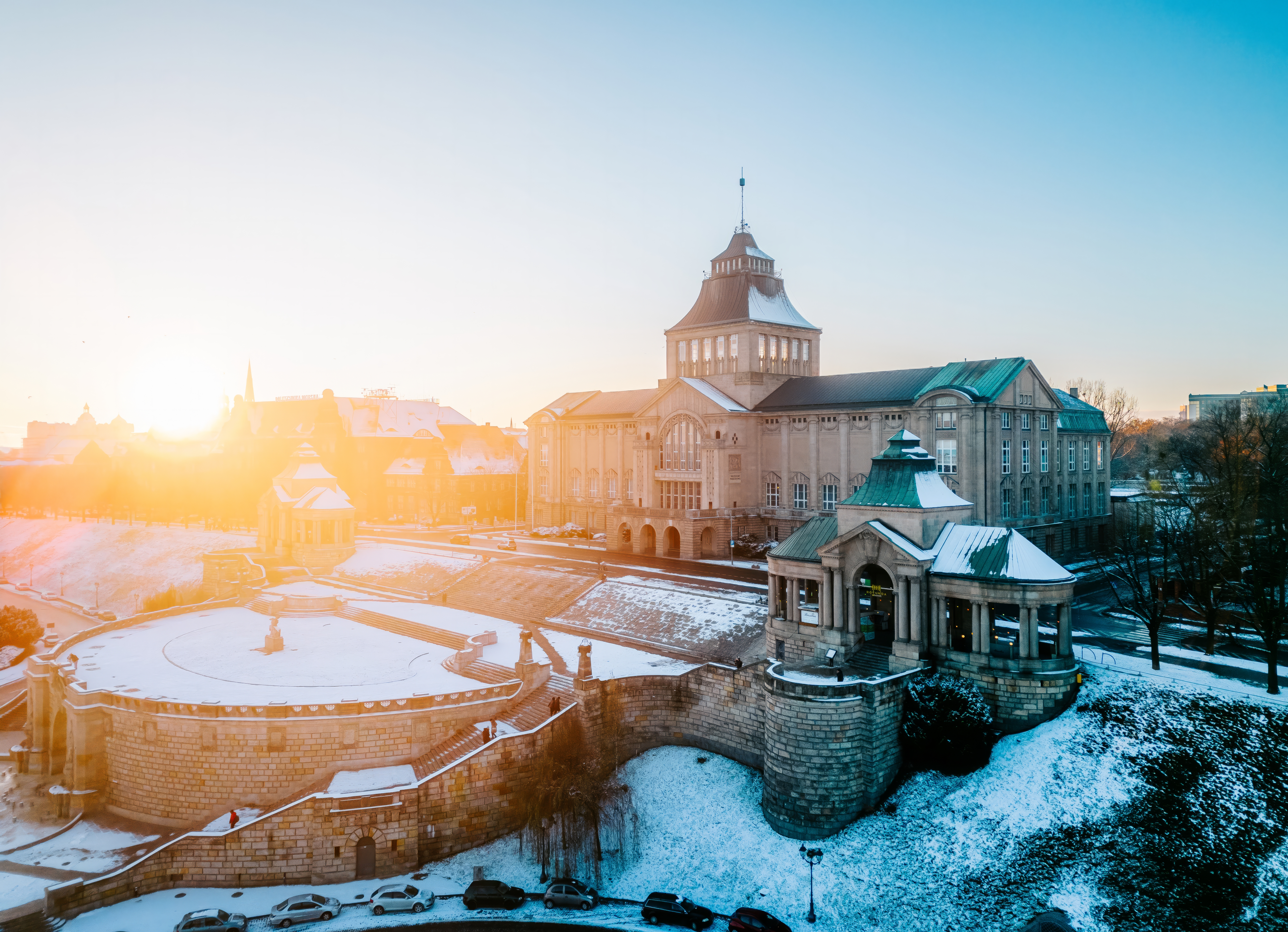 Bergen zimową porą