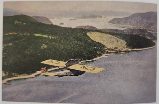 Samolot N25 nad Norwegią.