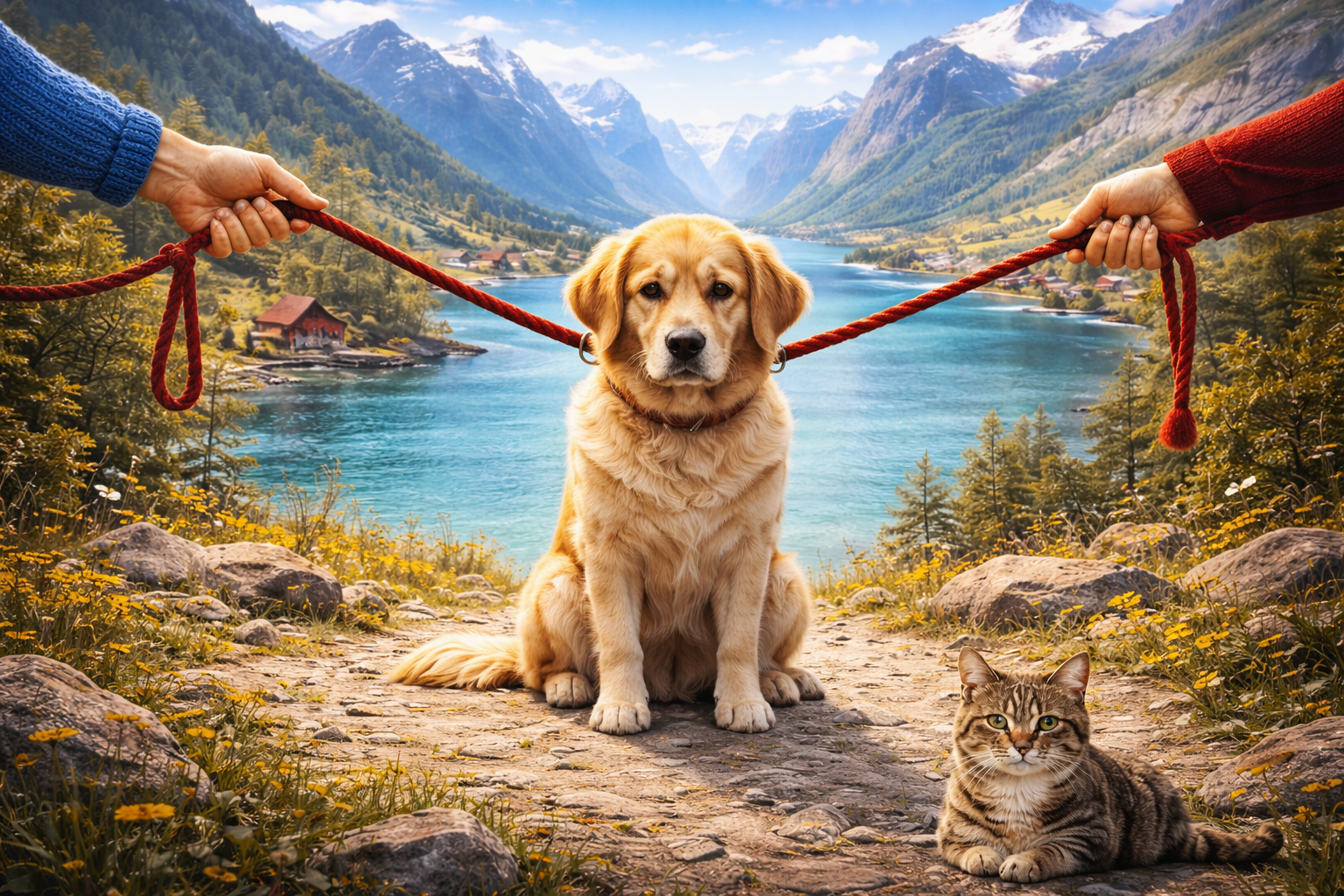 Who keeps the pet after a breakup?