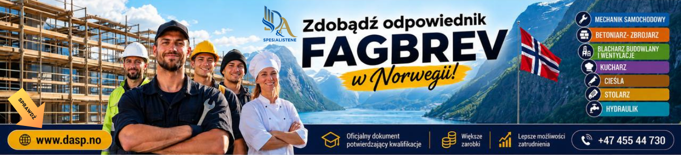 Fagbrev w Norwegii po Polsku Fagbrev w Norwegii po Polsku