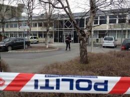 Alarm bombowy w Sandenes